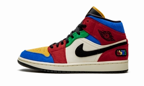 Speed Form Air Jordan 1 Mid "Blue The Great - Fearless"