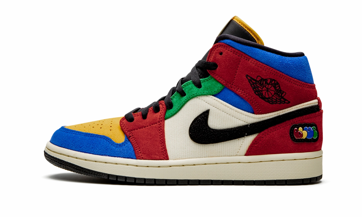 Speed Form Air Jordan 1 Mid "Blue The Great - Fearless"