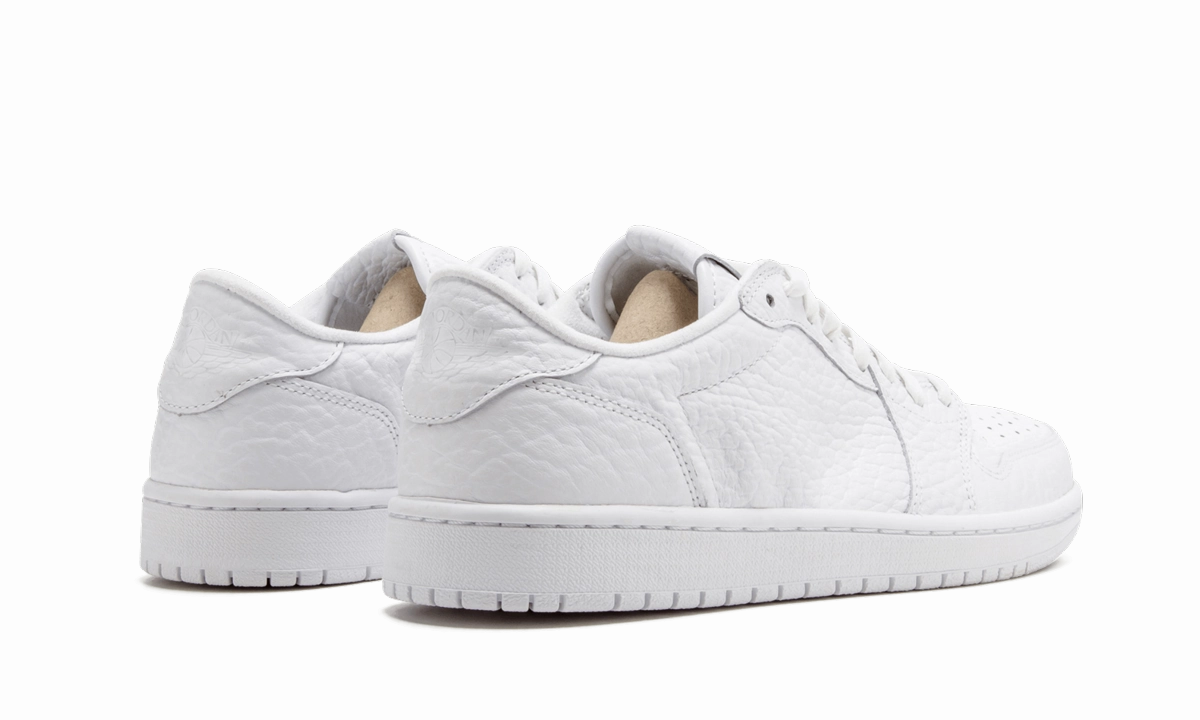 Lace System Air Jordan 1 Retro Low NS "Triple White"