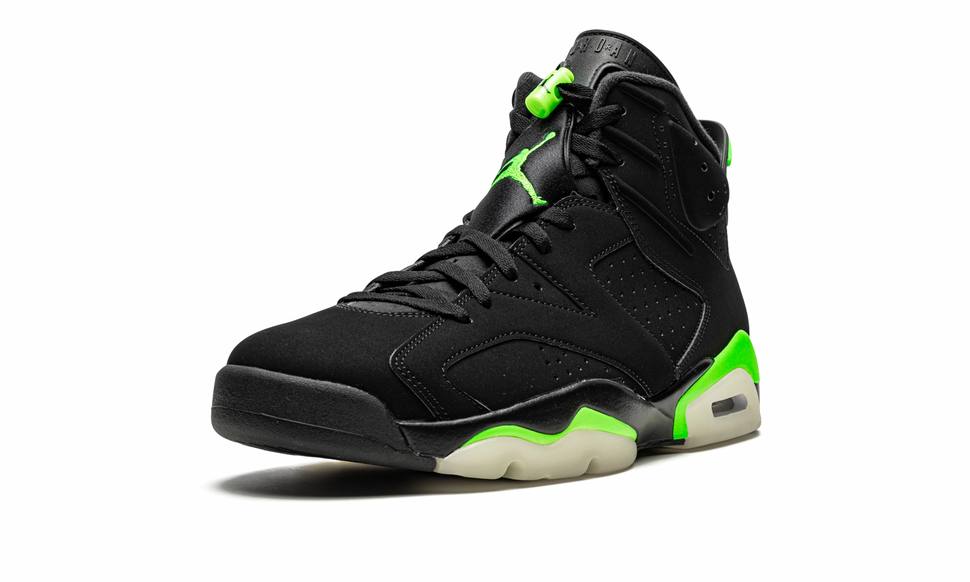 Air Jordan 6 Retro "Electric Green" hard - surface running shoes