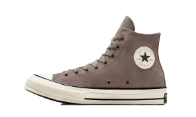 Chuck 70 High "Heritage Suede - Pure Pumice" Clear Step