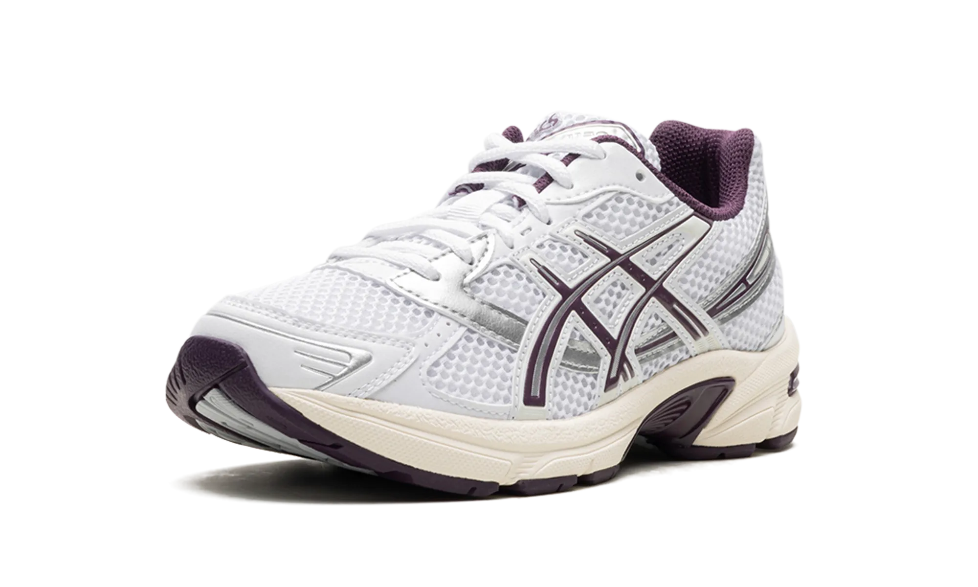 ASICS Gel-1130 WMNS "Deep Plum" logo - buttoned shoes