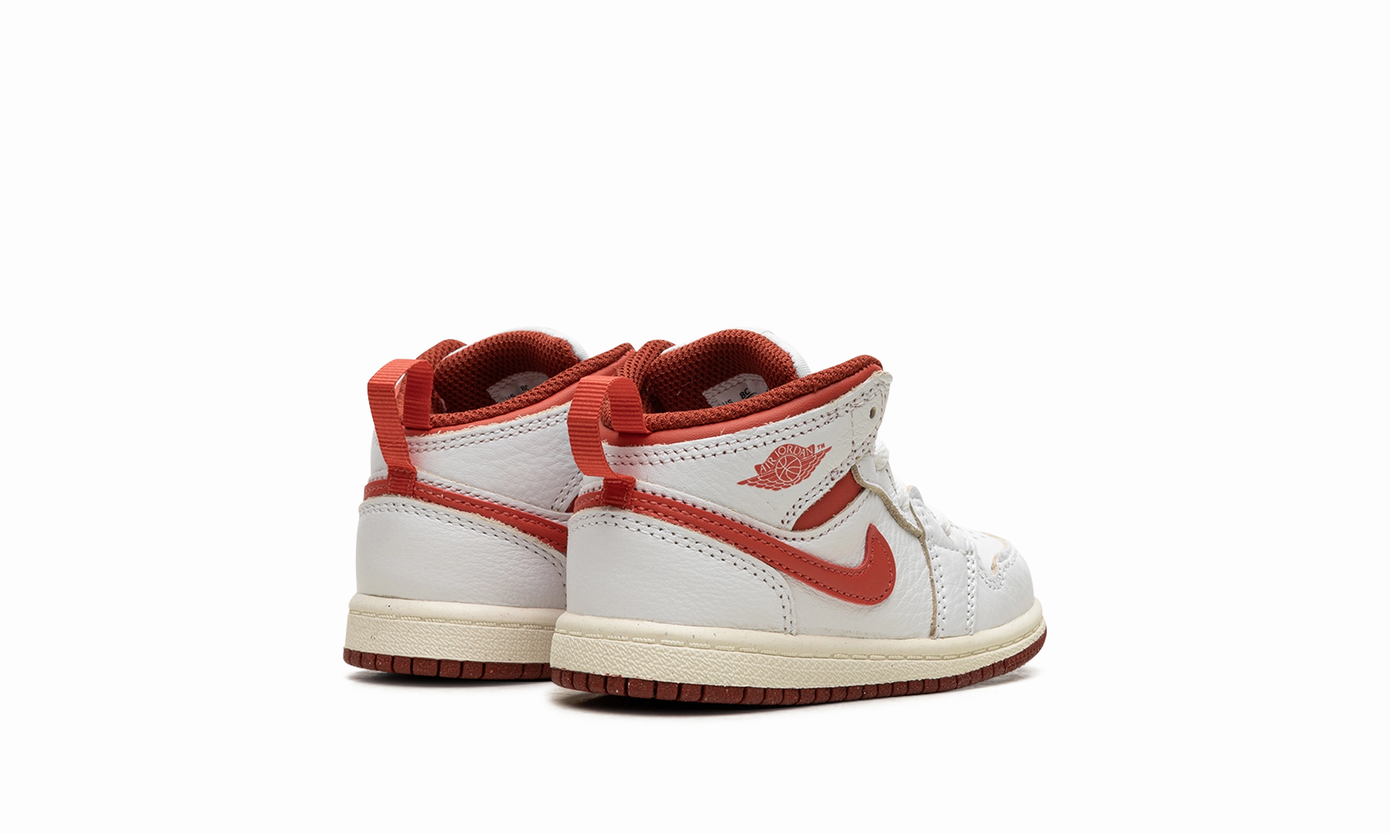 Fashion-forward comfort Air Jordan 1 Mid SE TD "White Dune Red"