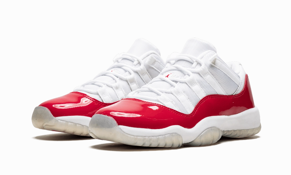 Air Jordan 11 Retro Low GS "Cherry" aerobic exercise shoe suitability