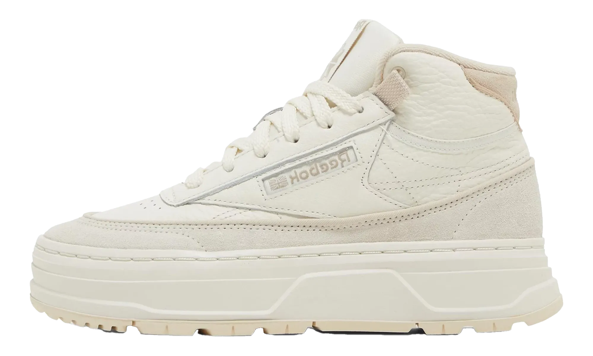 barefoot - style running shoes Club C Geo Mid WMNS "White"