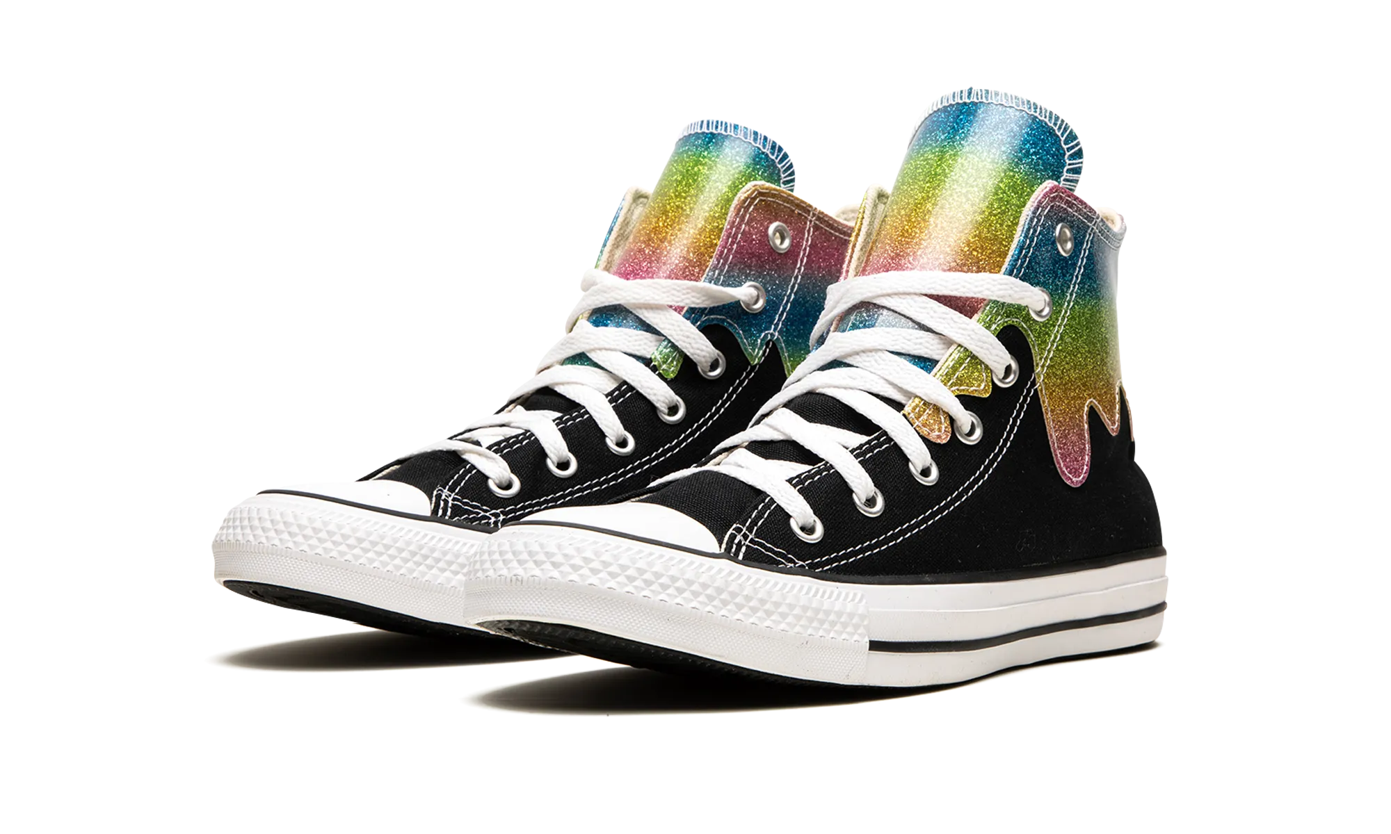 HI All Star Chuck GS "Glitter Drip" Metal Pop