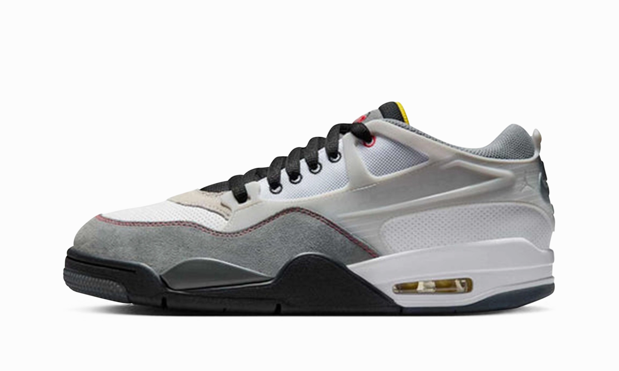 Sturdy materials Jordan 4 RM Premium "White Black Smoke Grey Fire Red"