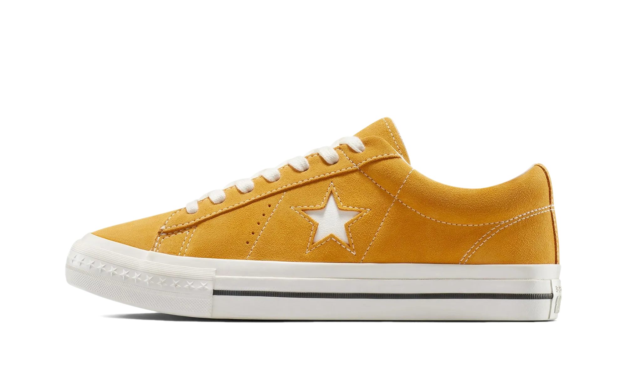 Lake Jog Relaxed Design One Star 95 OX Shoes "Yellow Vintage White"