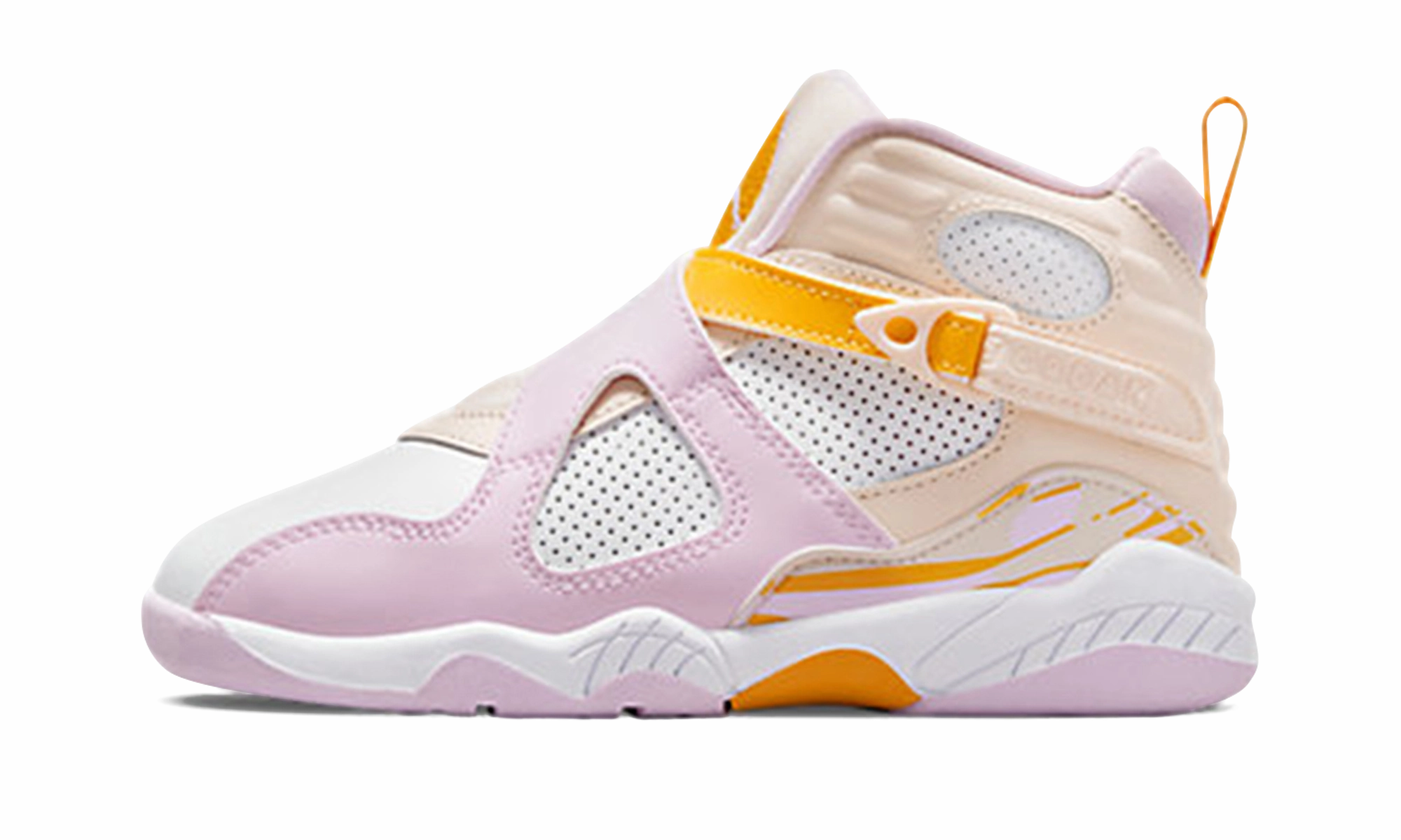 Single color preference Air Jordan 8 GS "Arctic Punch"