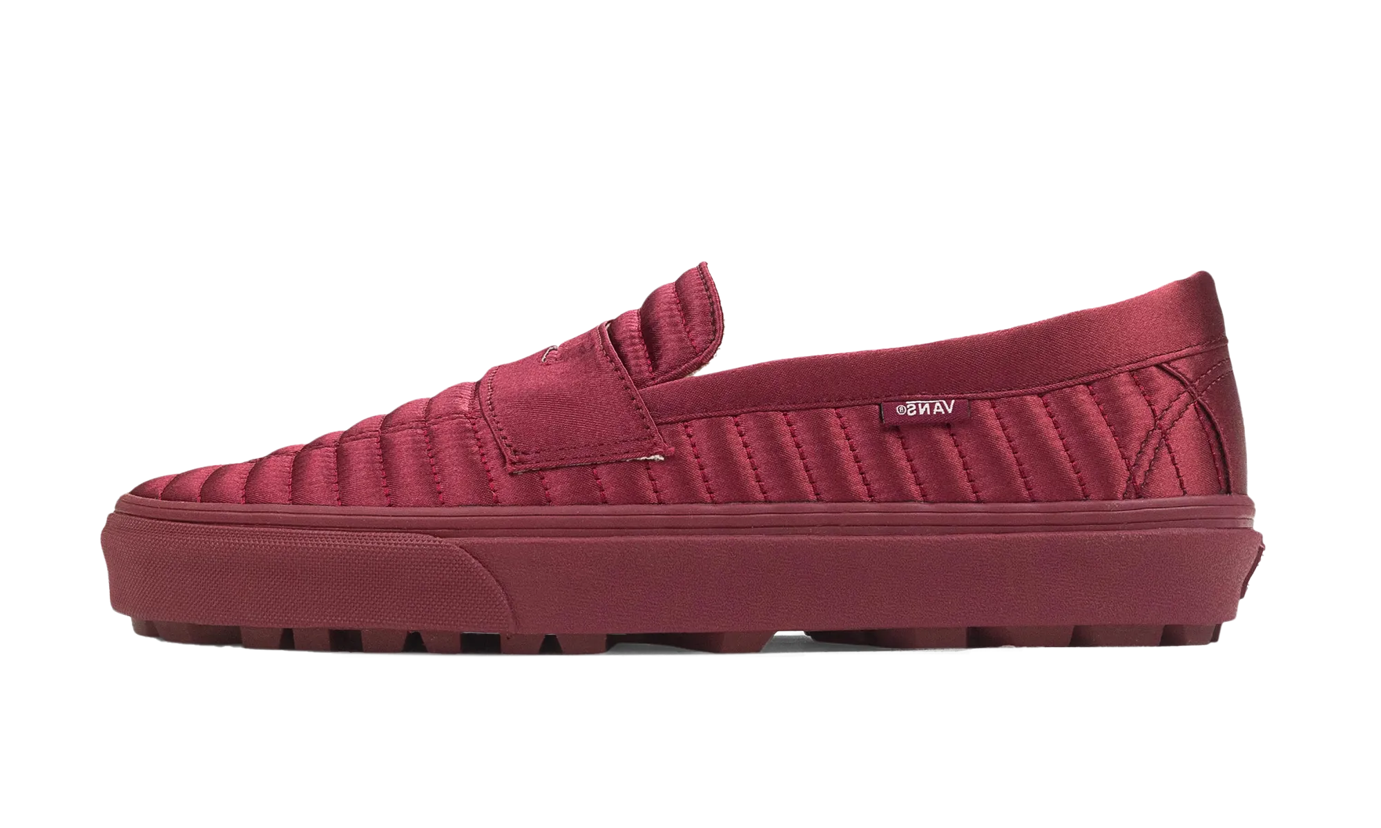 City Snap PADDED SLIP-ON LOAFERS "Red"