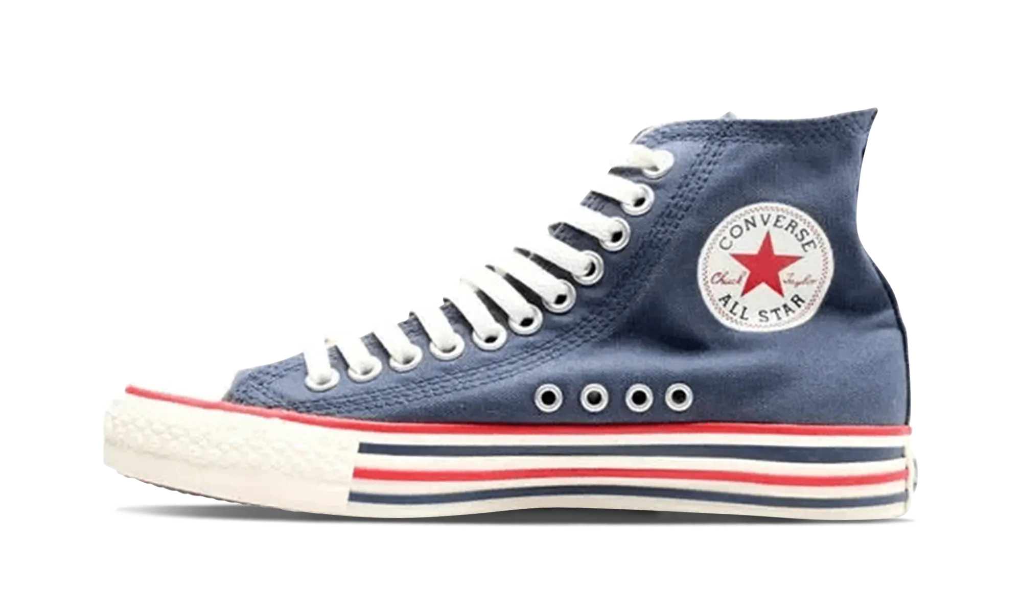 All Star Double Details High Sneakers "Chuck Taylor" Timeless Edge Rose Glow