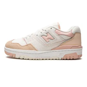 New Balance 550 White Pink Soft Stride Hike Meet