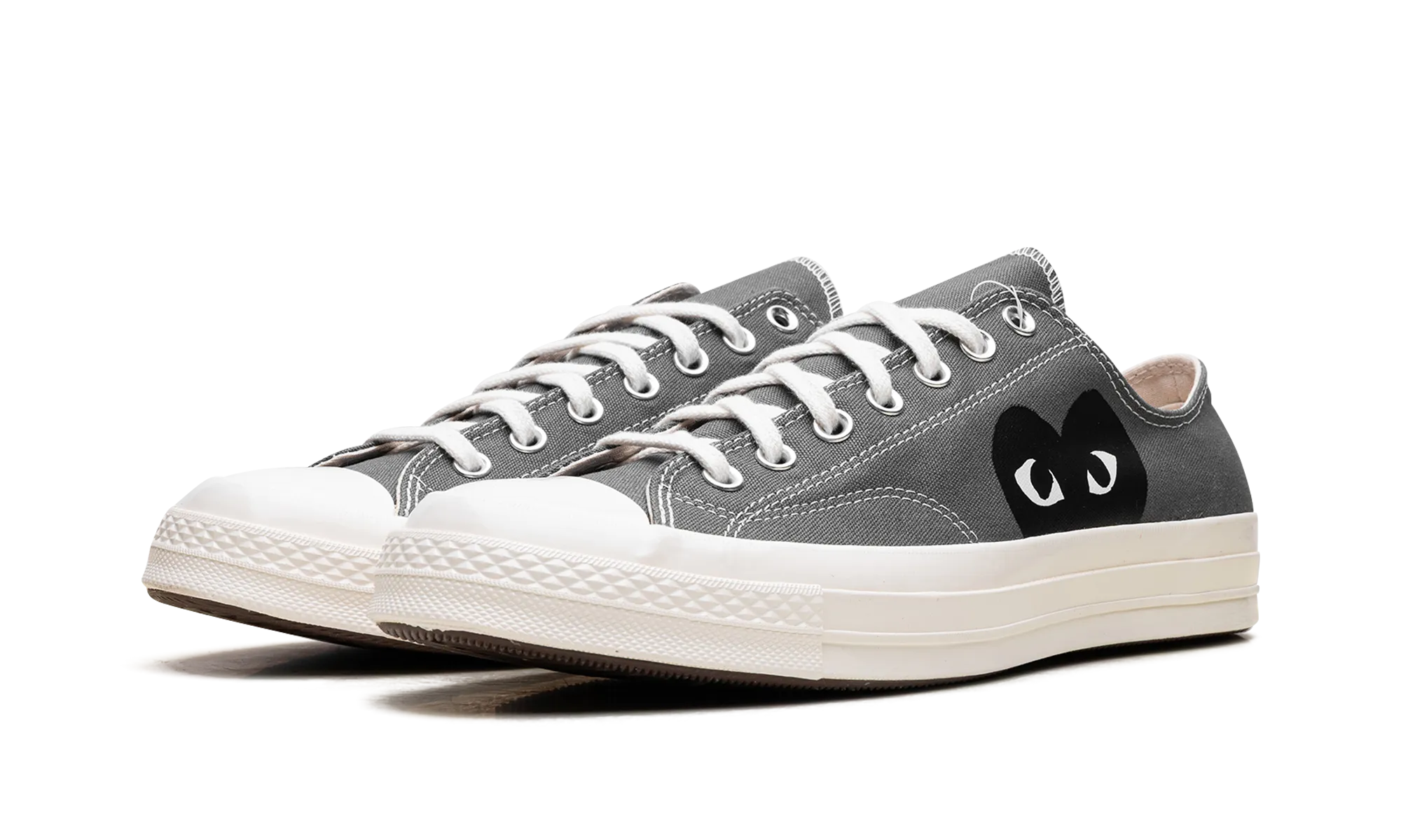 Chuck Taylor All Star 70 Low "Comme des Garcons PLAY - Grey" Timeless Fit Chase Hike
