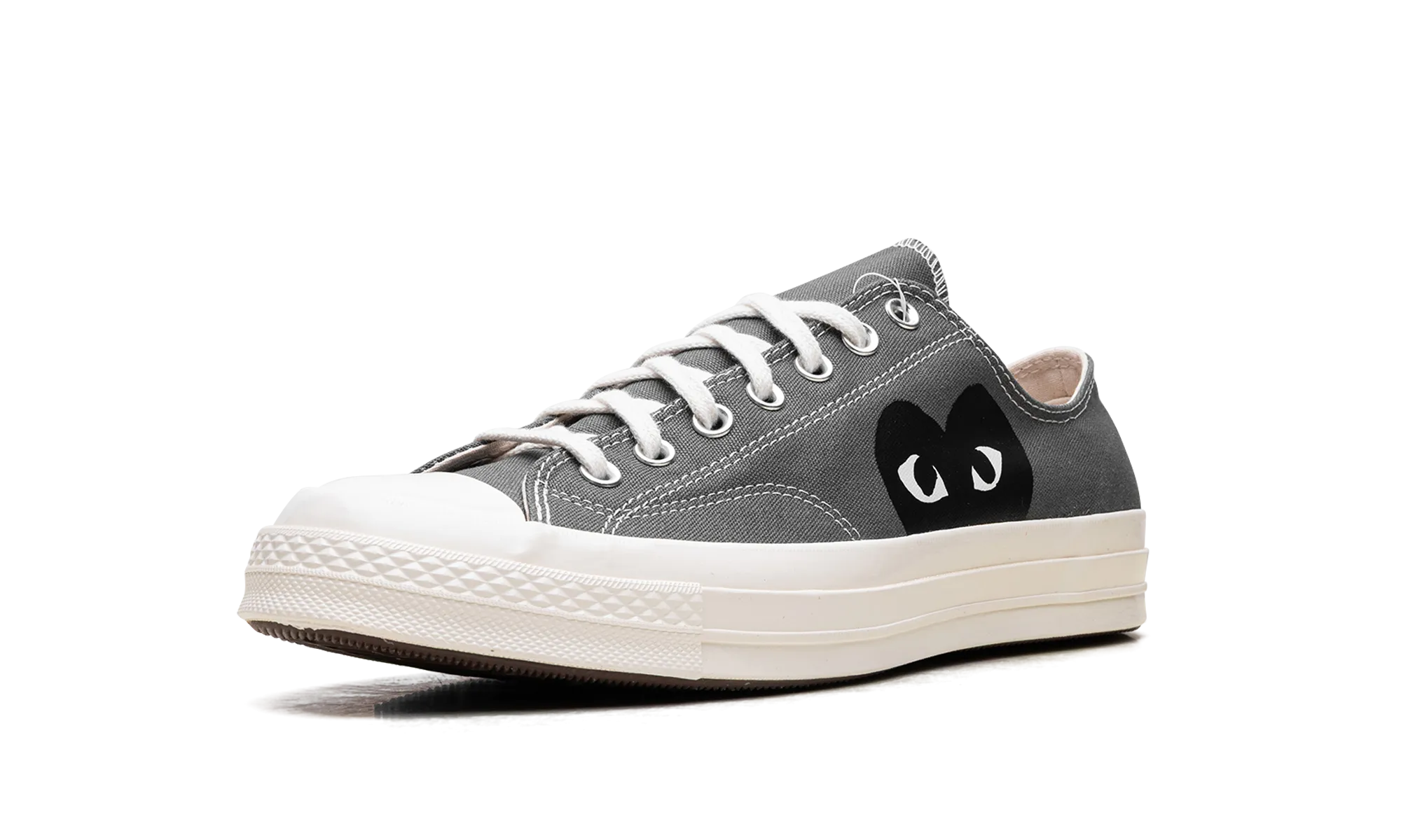 Chuck Taylor All Star 70 Low "Comme des Garcons PLAY - Grey" Family Fit Trendy Design