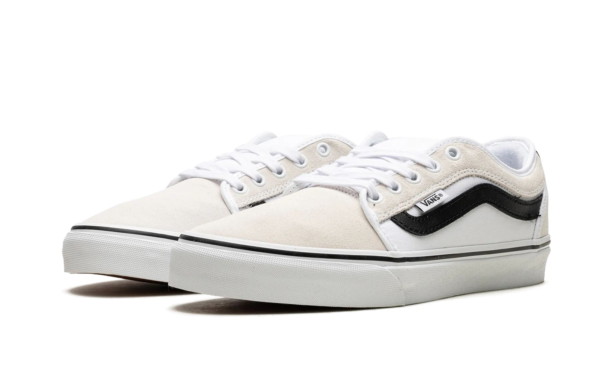 Urban Cool Chukka Low Sidestripe "White/Black"