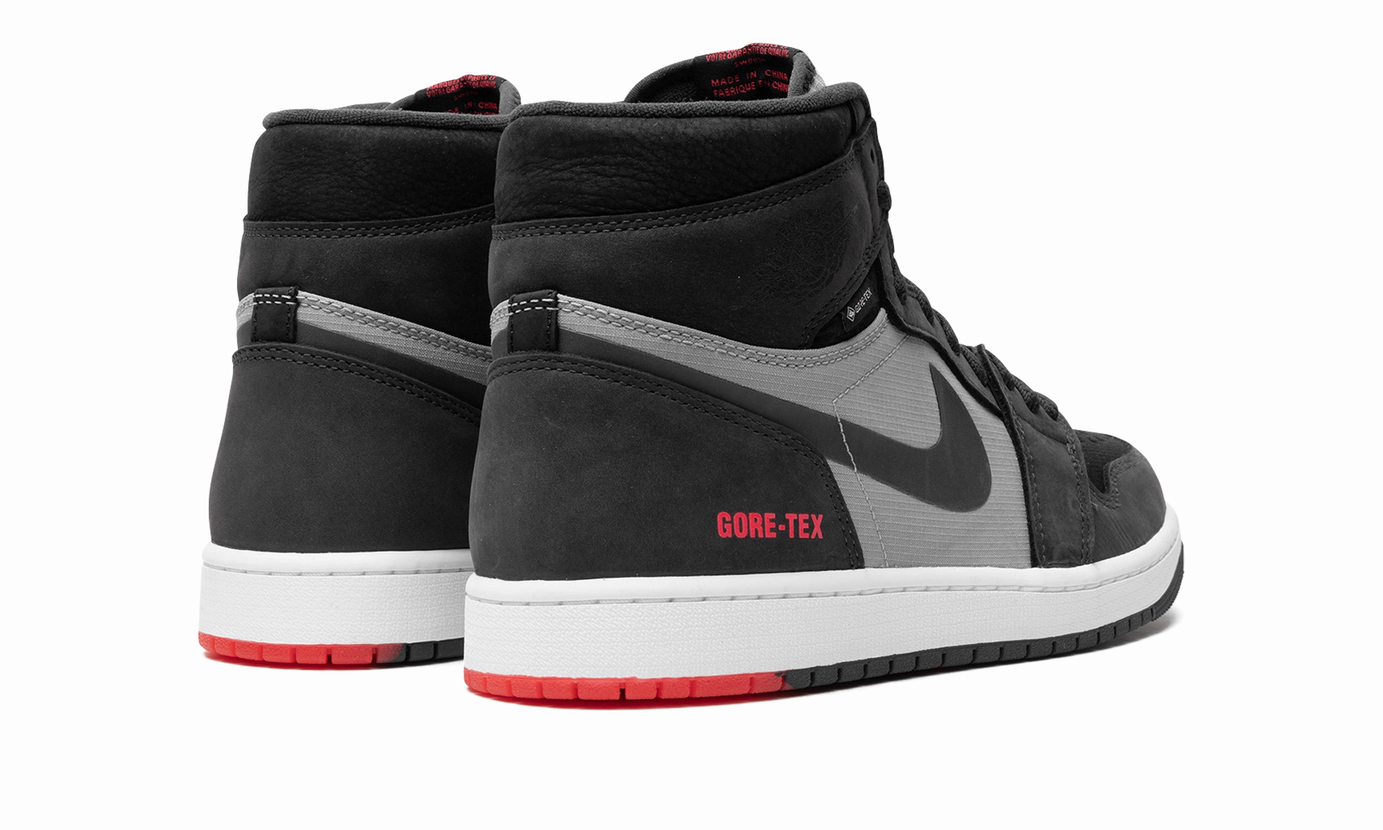 Flat Lace Air Jordan 1 Element "Bred"