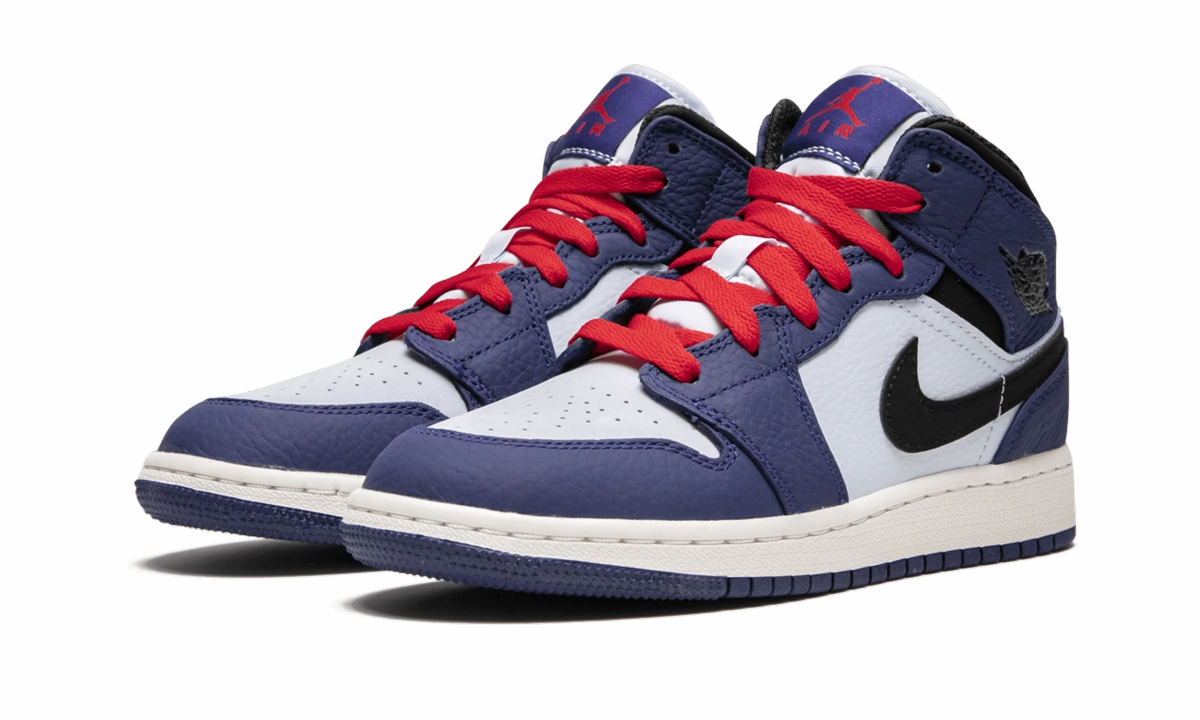 Versatile Design Flexible Motion Air Jordan 1 Mid SE GS "Deep Royal"