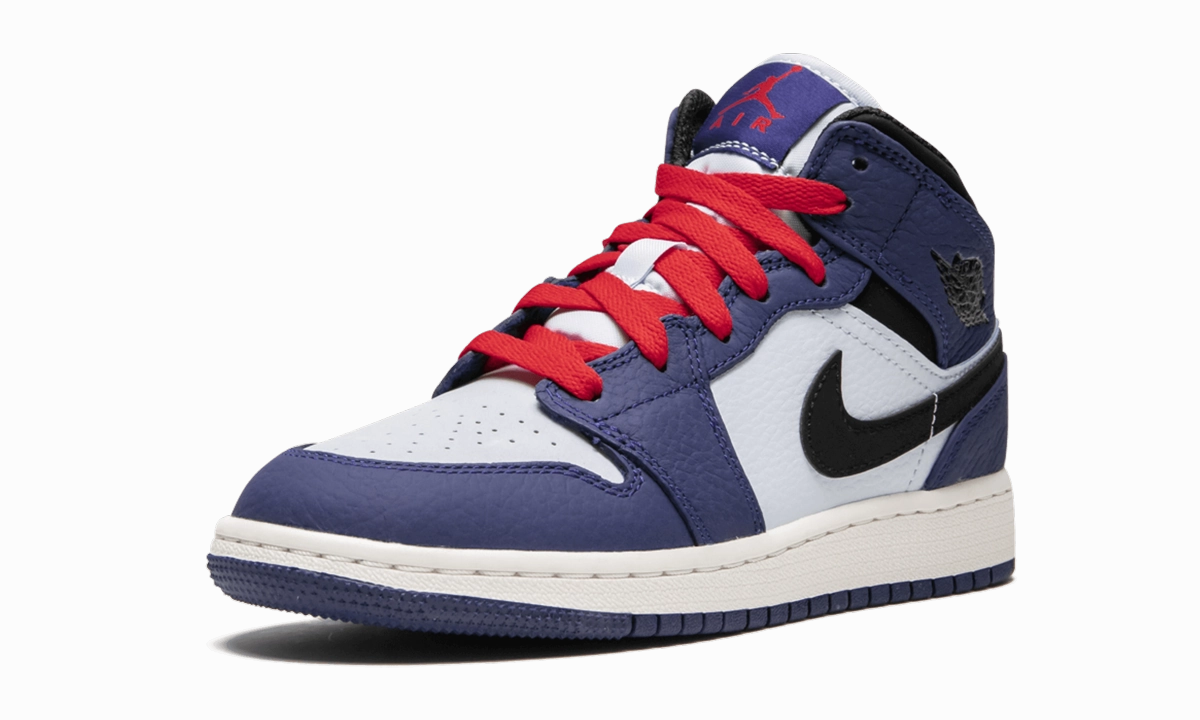 Eco Build Air Jordan 1 Mid SE GS "Deep Royal"