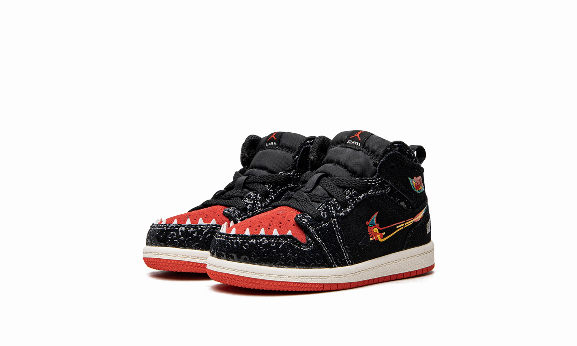 Air Jordan 1 Mid SE TD "Siempre Familia (TD)" Sturdy materials Boost Step