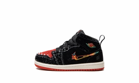 On The Move All weather Air Jordan 1 Mid SE TD "Siempre Familia (TD)"