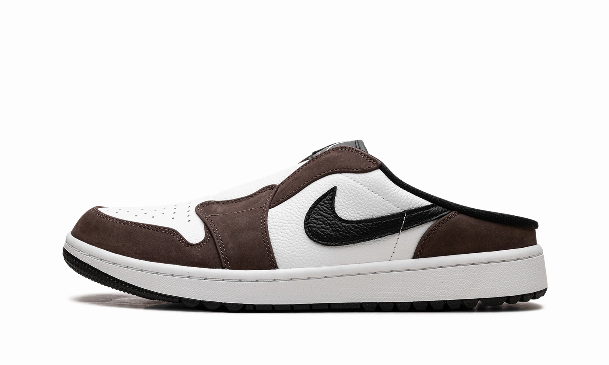 Air Jordan 1 Low Golf "Baroque Brown" All-Season Wear Stretchy Material
