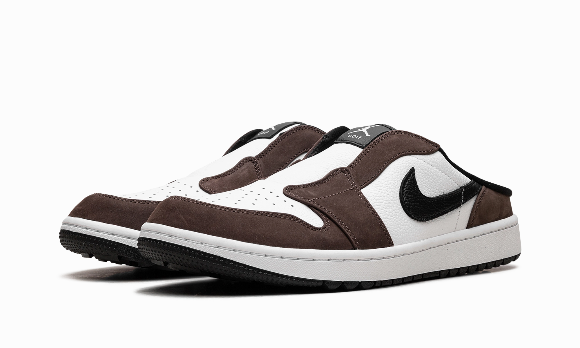 Air Jordan 1 Low Golf "Baroque Brown" Fitness Performance Flex Walk