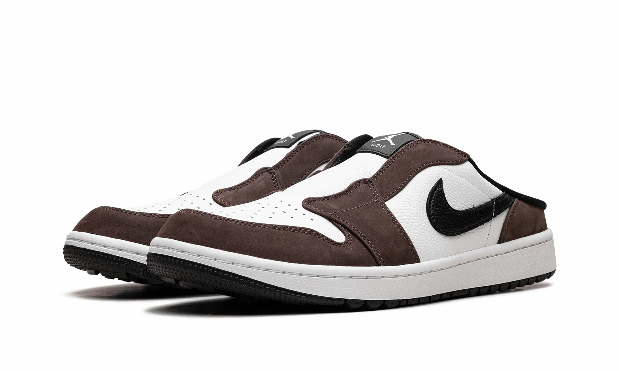 Padded chic Sturdy flexibility Air Jordan 1 Low Golf "Baroque Brown"