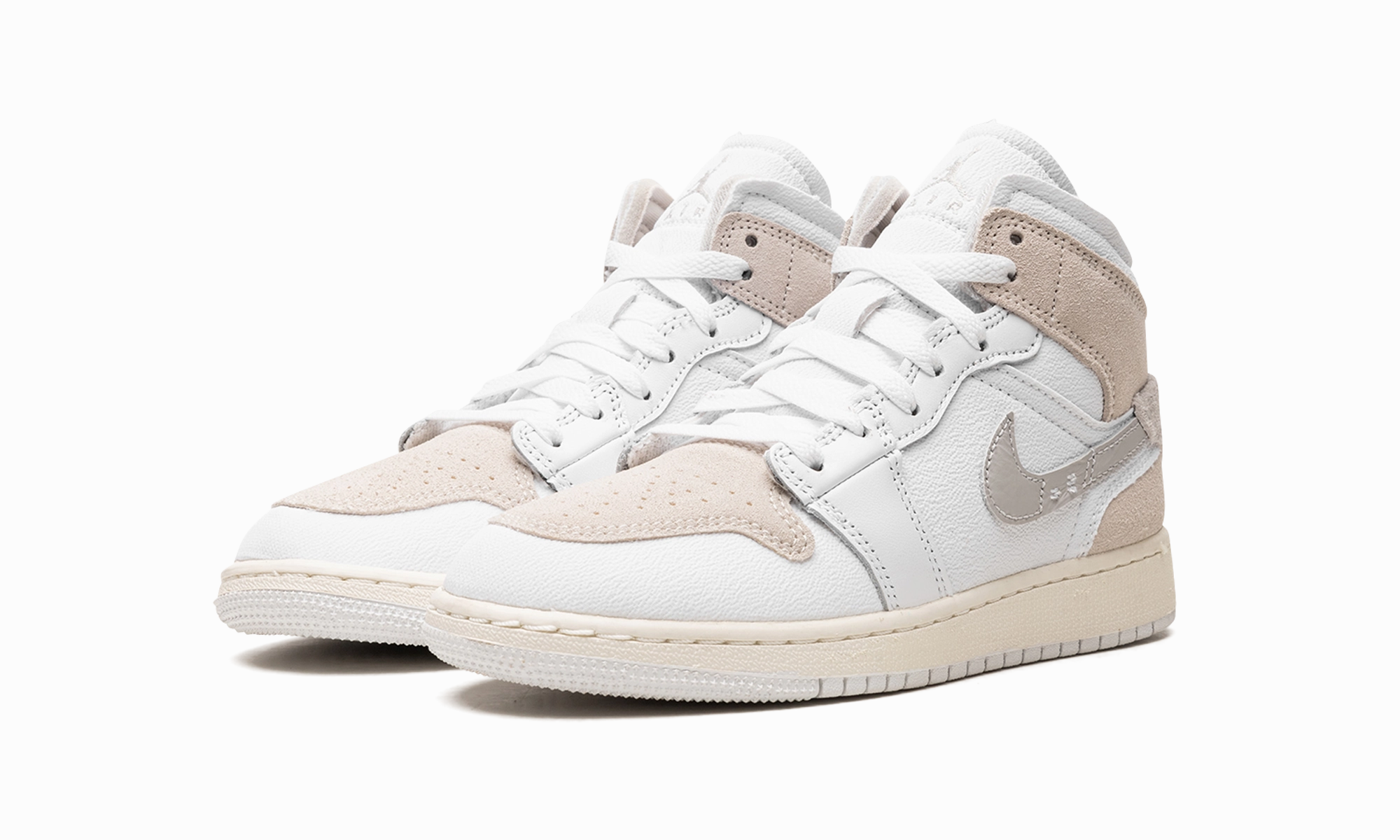 Urban Inspired breath easy Air Jordan 1 GS "Inside Out White Sail"