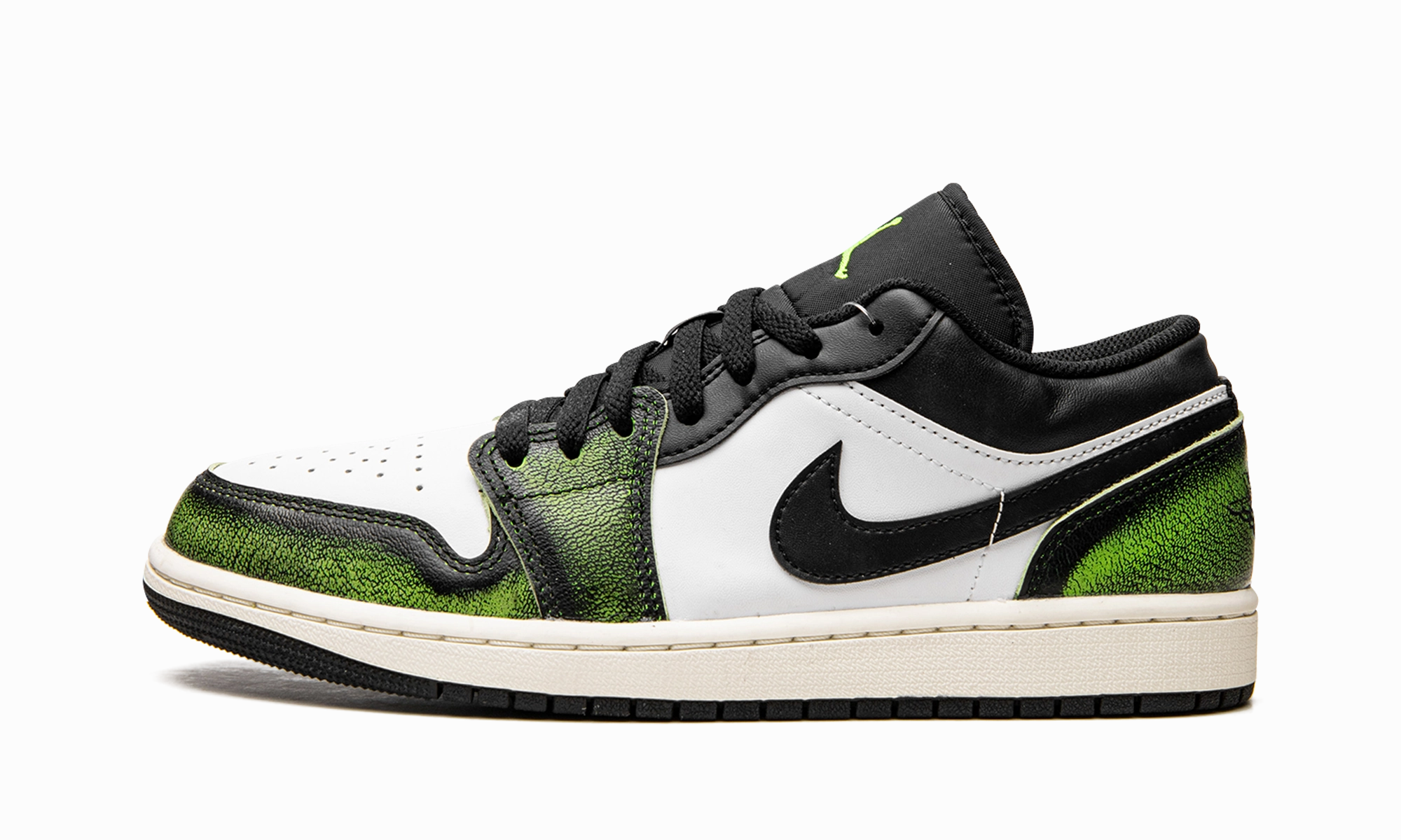 Air Jordan 1 Low SE "Wear Away - Electric Green" Breathable flair