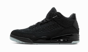 Air Jordan 3 Retro Flyknit "Black Cat" Cushion Heel