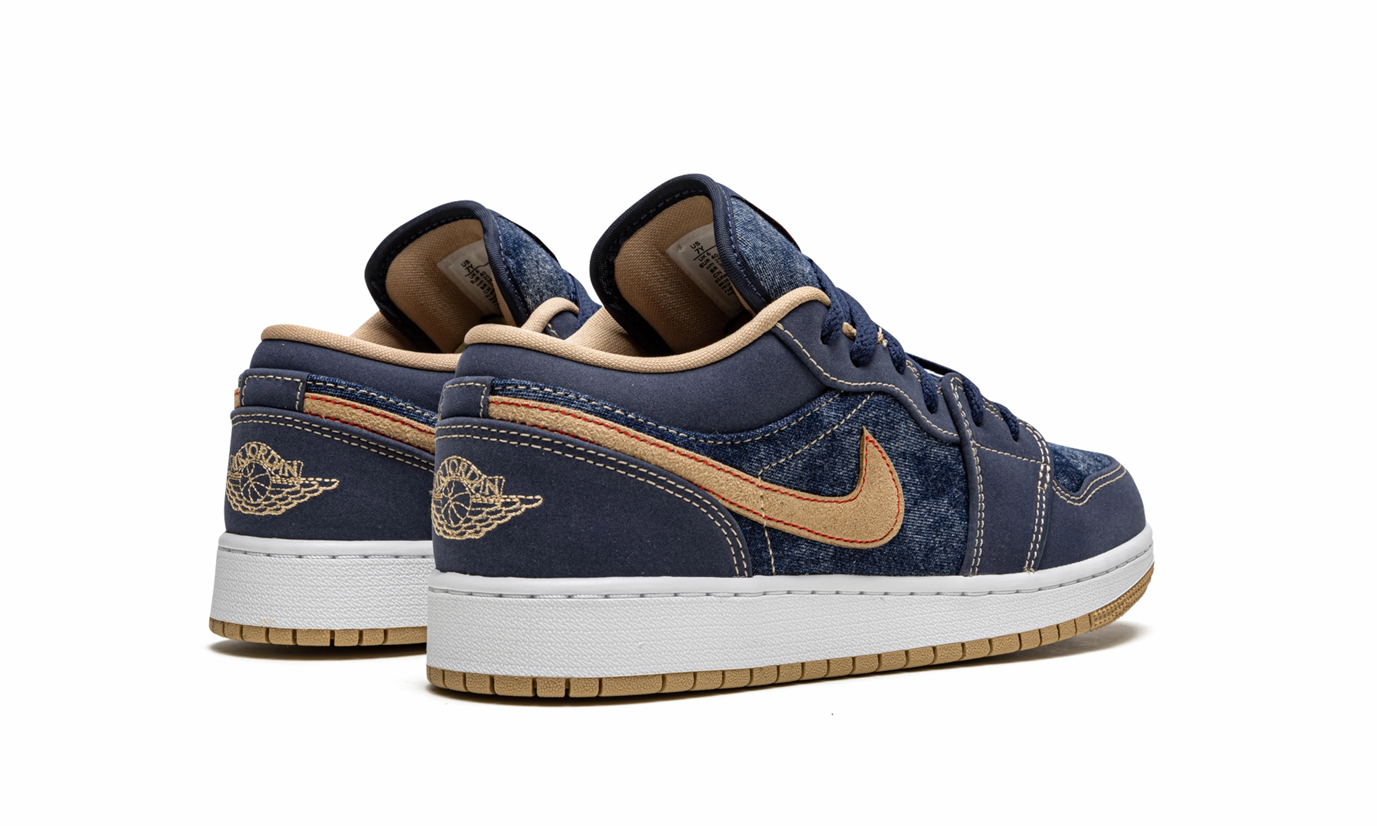 Easy Grip Air Jordan 1 Low SE GS "Denim"