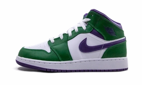 Air Jordan 1 Mid GS "Hulk" breath easy