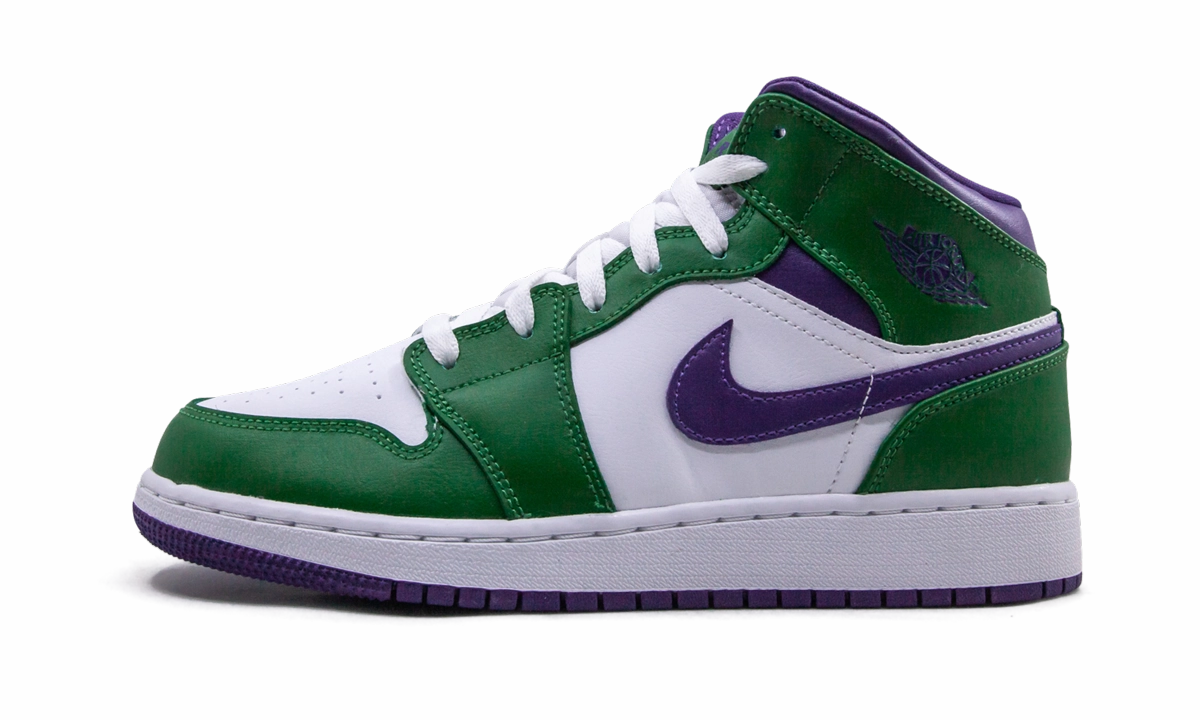 Air Jordan 1 Mid GS "Hulk" breath easy