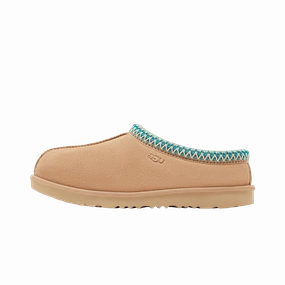 UGG Tasman II Slipper Driftwood White Pepper (Kids) Fashion Scene