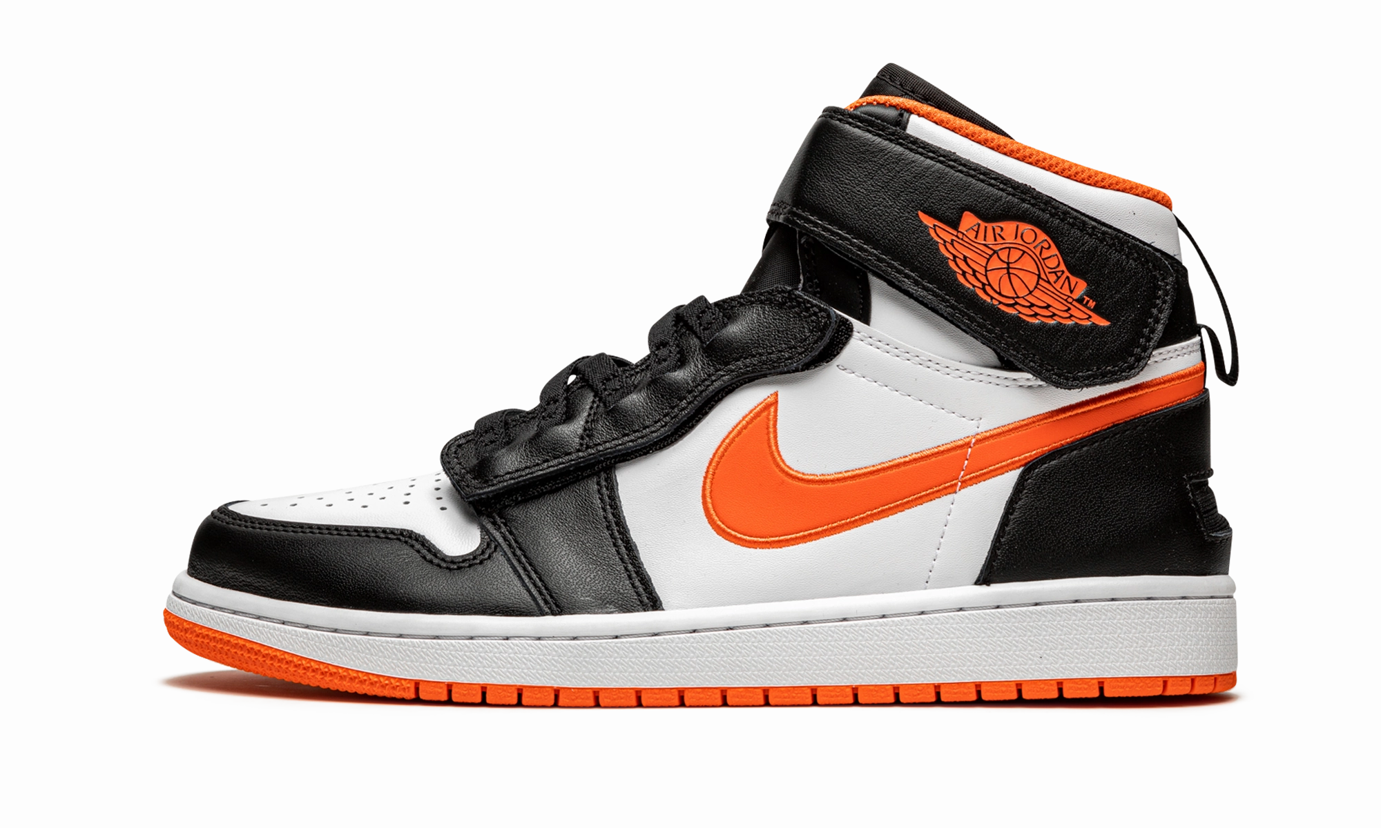 Runner's Choice Movement Comfort Air Jordan 1 Hi Flyease "Turf Orange"
