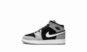 Air Jordan 1 Mid SE GS "Elephant Toe" Distinctive chic