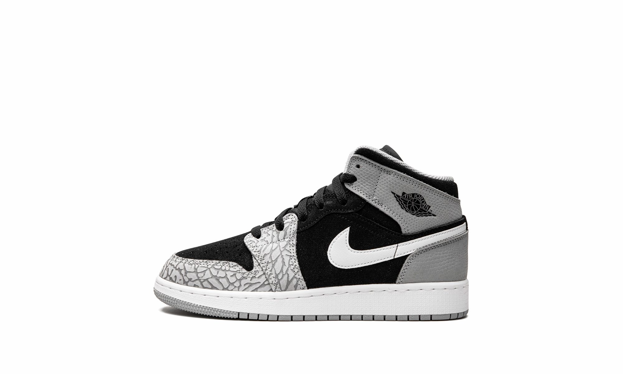 Air Jordan 1 Mid SE GS "Elephant Toe" Distinctive chic