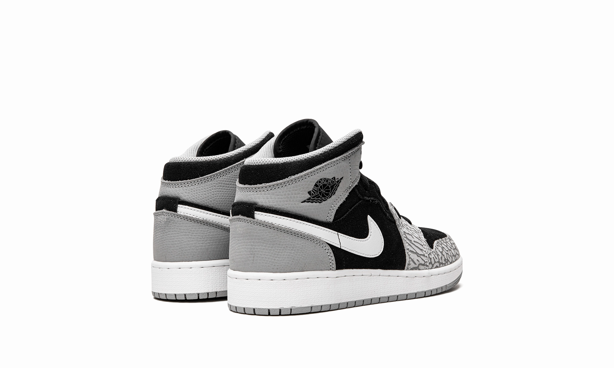 Neutral design Cozy Fit Air Jordan 1 Mid SE GS "Elephant Toe"