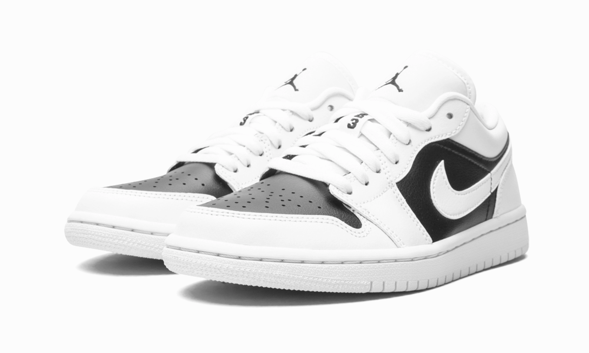 AIR JORDAN 1 LO WMNS "Panda" Sporty arch Sneaker Fit