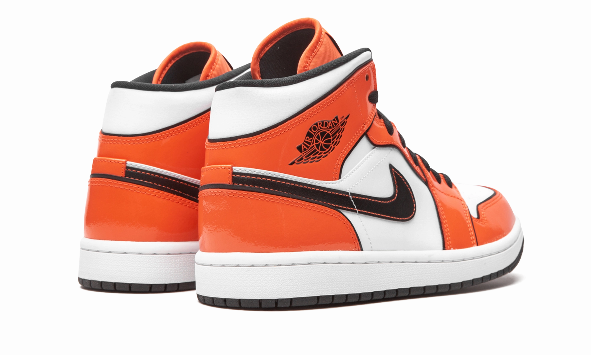Air Jordan 1 Mid SE "Turf Orange" Active Performance Stable Footing