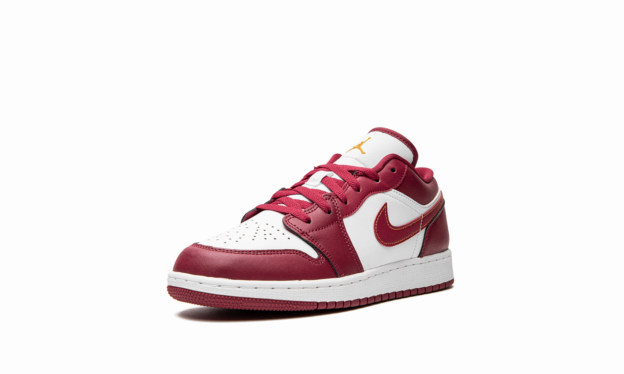 Elite Design Breathable mesh Air Jordan 1 Low GS "Cardinal Red"