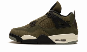 Air Jordan 4 Craft "Medium Olive" Foam Cushioning Training Flex