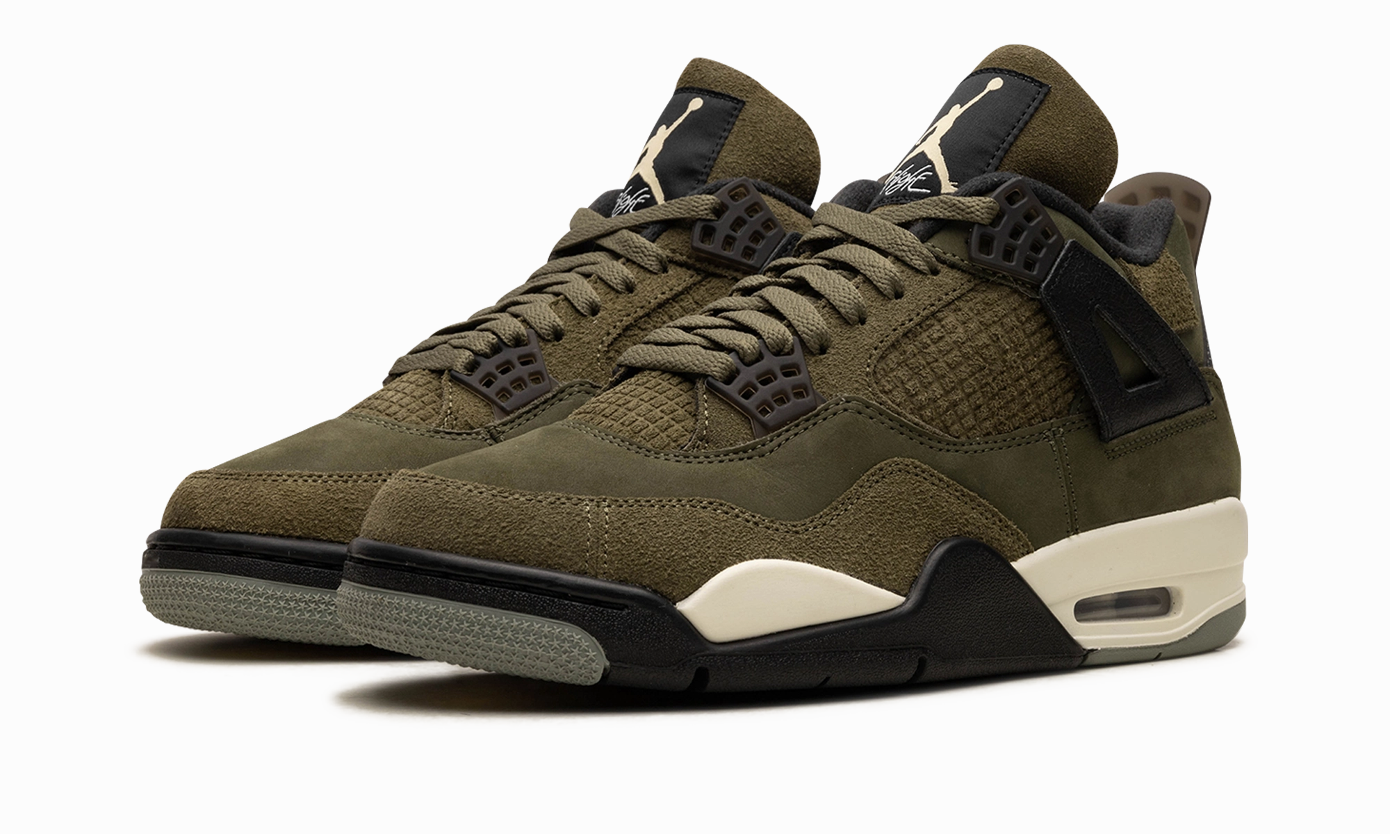Reliable Grip Air Jordan 4 Craft "Medium Olive"
