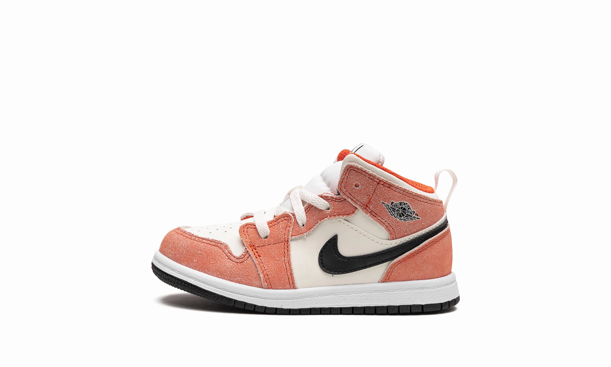 Air Jordan 1 Mid TD "Orange Suede" All-weather chic