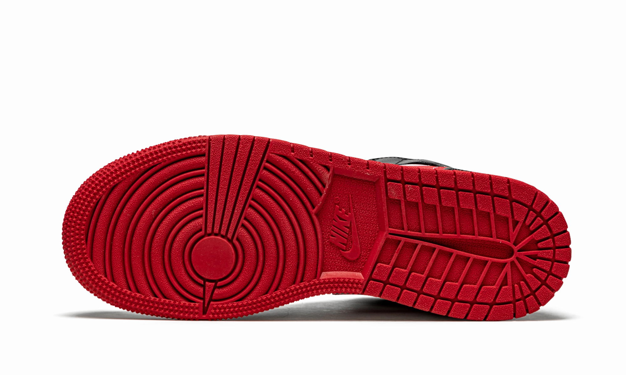 Air Jordan 1 Mid GS "Metallic Red" Multi-functional lining