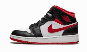 All Fit Air Jordan 1 Mid GS "Metallic Red"