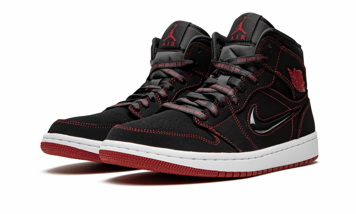 Fashion-Forward Look Air Jordan 1 Mid "Fearless - Come Fly With Me"