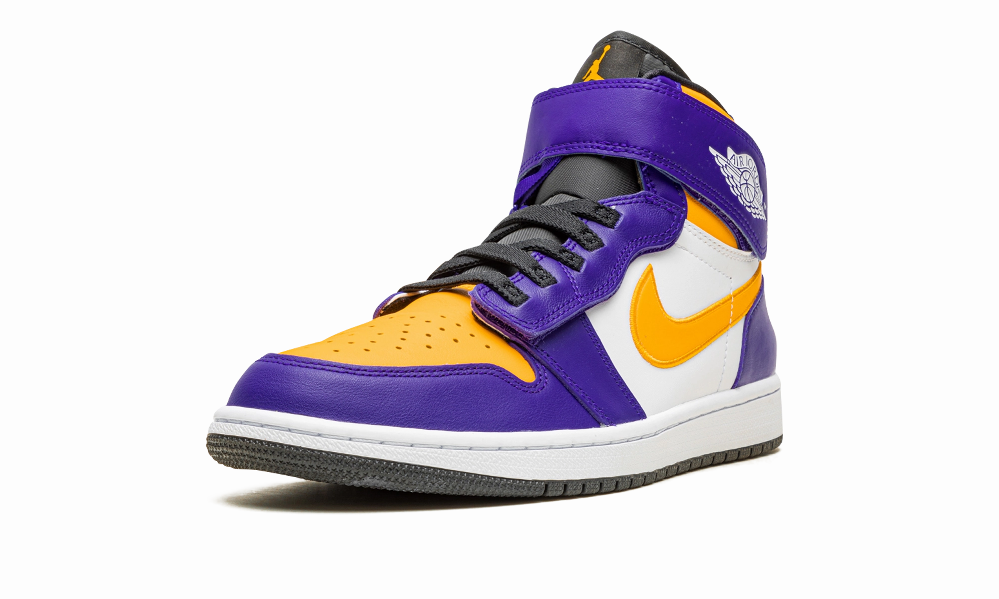 Perfect Fit Air Jordan 1 Hi Flyease "LAKERS"