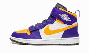 Air Jordan 1 Hi Flyease "LAKERS" Quick Pace