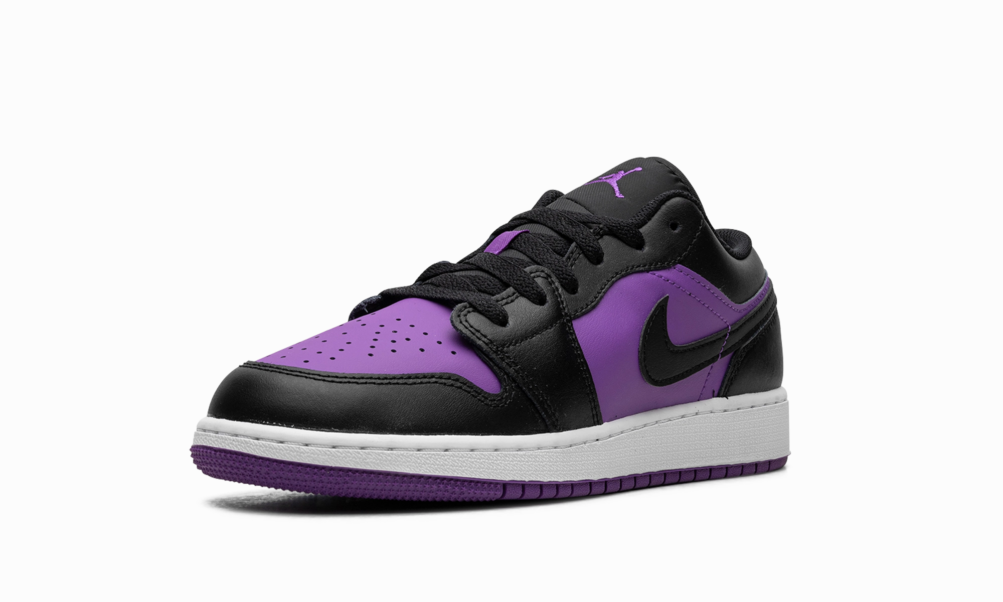 Comfort Padding Air Jordan 1 Low GS "Purple Venom"